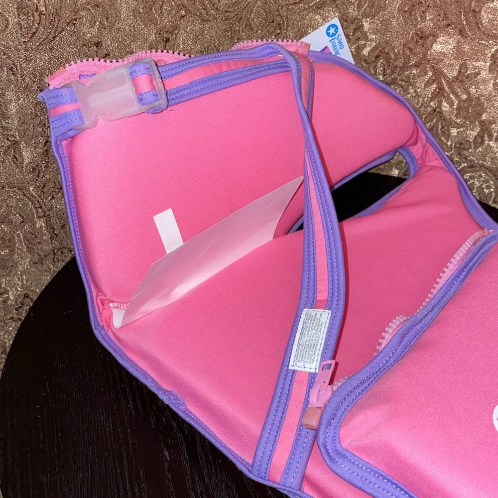NWT Sand Dollar Pink Swim Trainer Vest - Picture 3 of 6